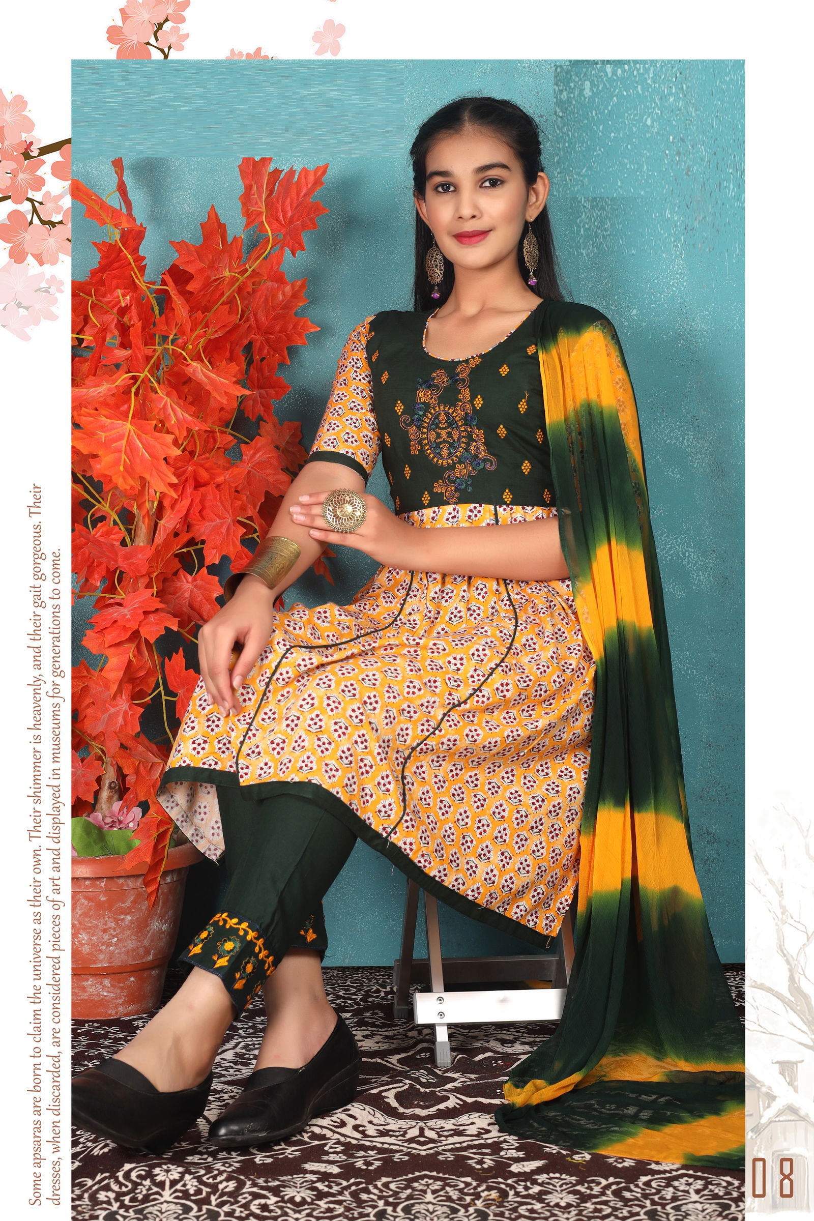 Saumya 8008 Girls Wear Readymade Suits Catalog
